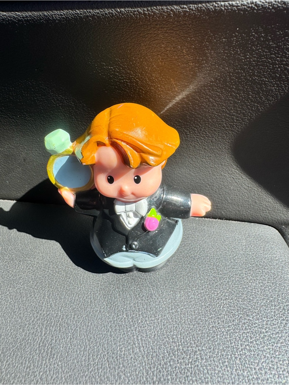 Kids Toy Ring Bearer Figurine groom little people fisher price